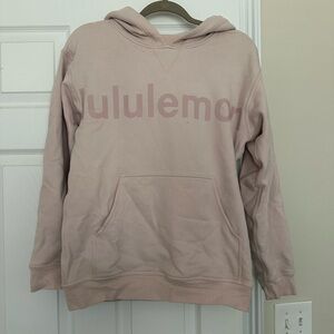 Lululemon Pink graphic Hoodie size 6